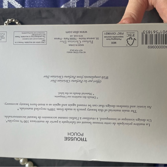 🆕 Dior Cosmetic Case to Crossbody, and also comes with Dior lipstick - Picture 6 of 16